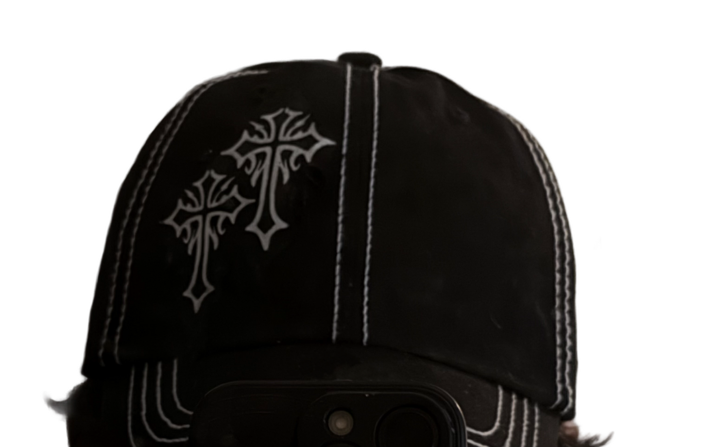 cut out cross hat