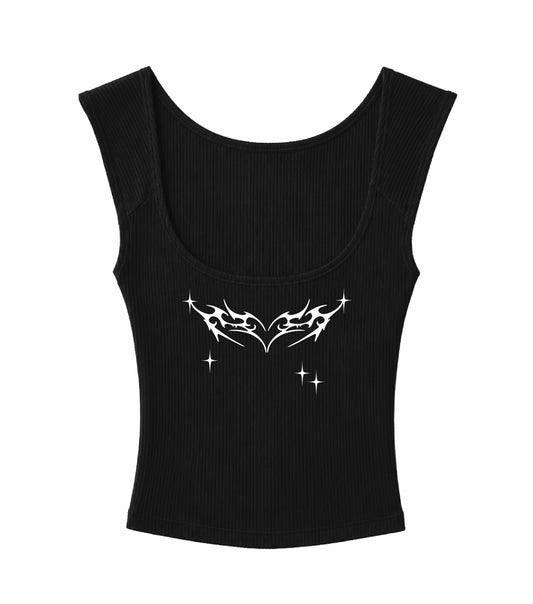 shining heart tank top